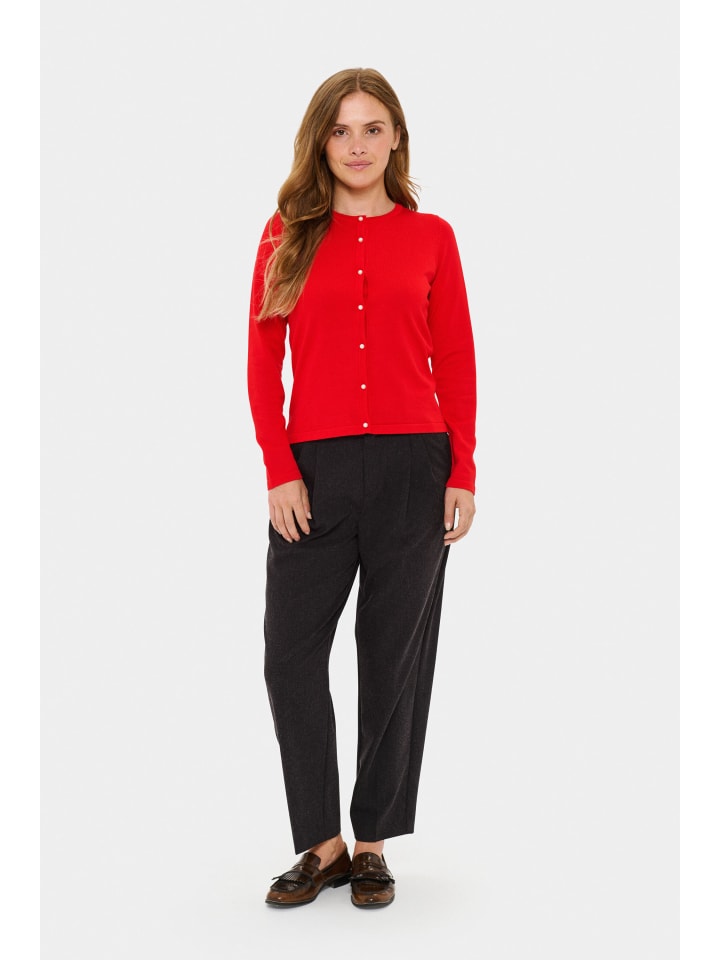 Кардиган JemmaSZ, прямого кроя, цвета китайский красный SAINT TROPEZ
Кардиган JemmaSZ, прямого кроя, цвета китайский красный SAINT TROPEZ