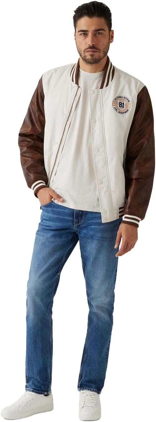 Куртка-бомбер GUESS Eco Varsity, Sand Vanilla Cream Blocki
Куртка-бомбер GUESS Eco Varsity, Sand Vanilla Cream Blocki