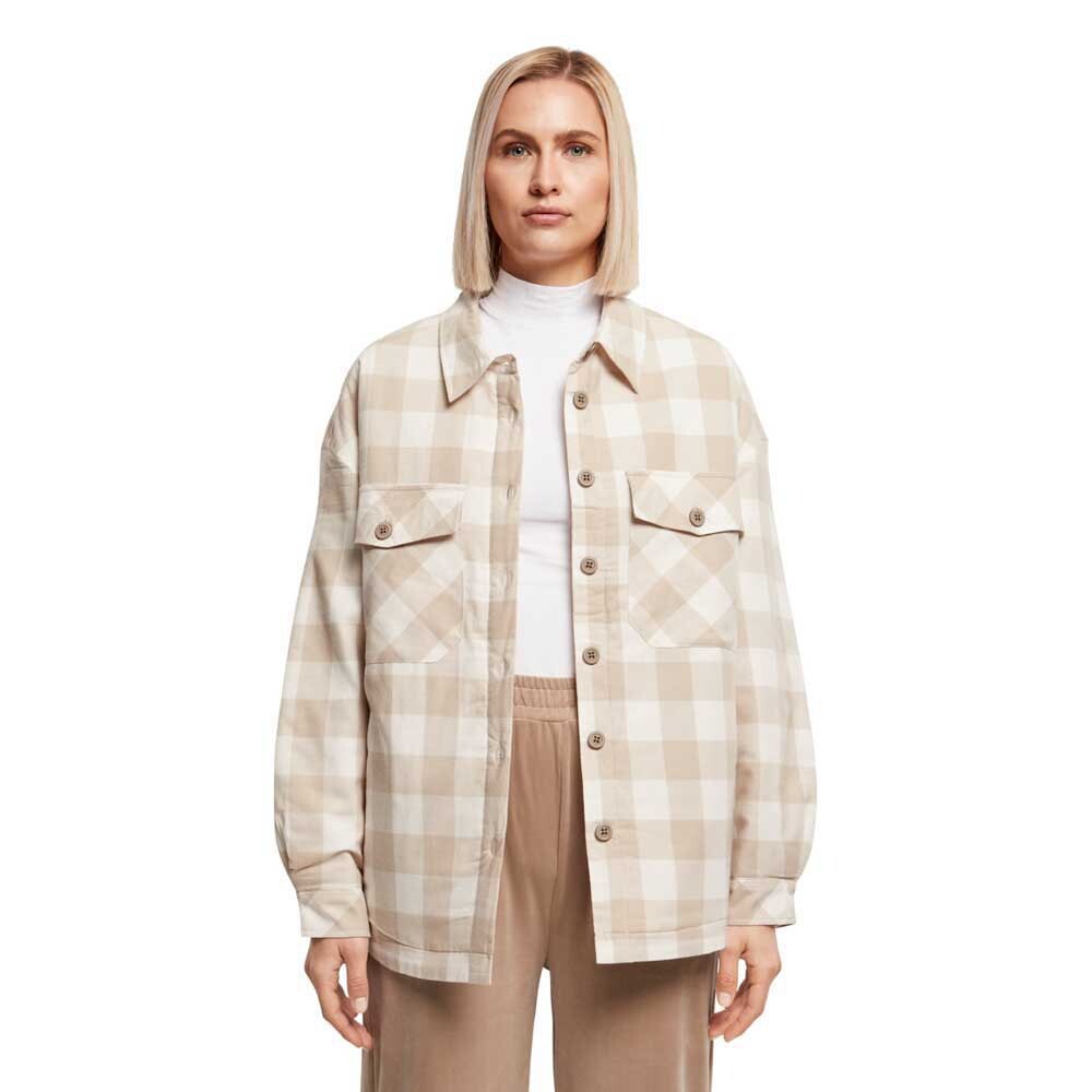 Рубашка Urban Classics Flanell Over, бежевый
Рубашка Urban Classics Flanell Over, бежевый