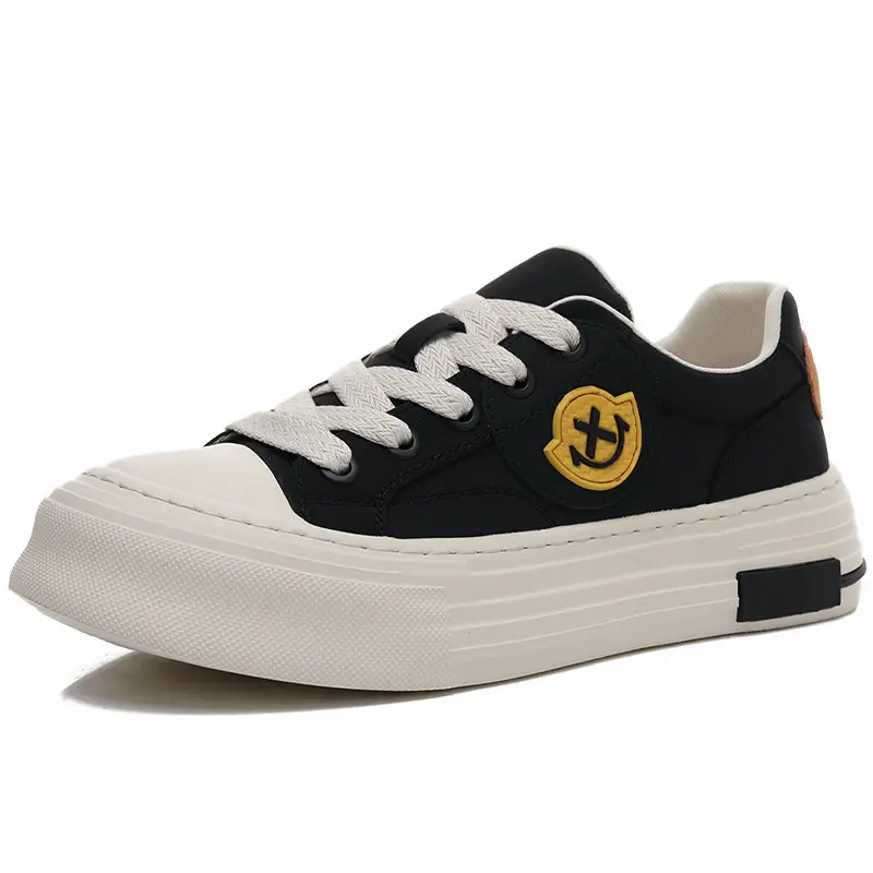 Износостойкие, легкие и дышащие низкие кроссовки для скейтбординга, мужские, черные SENJIALUO, Black 
Износостойкие, легкие и дышащие низкие кроссовки для скейтбординга, мужские, черные SENJIALUO, Black