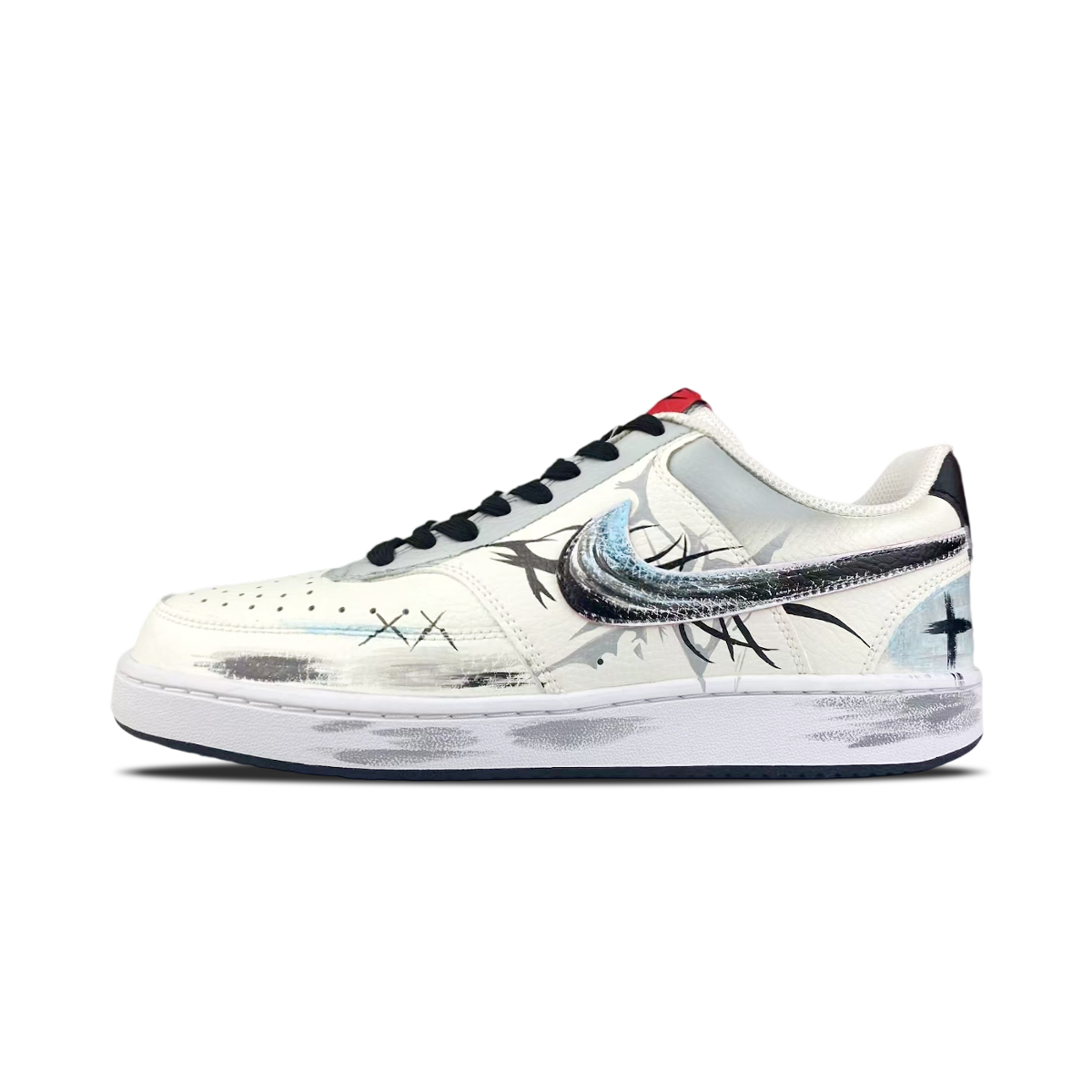 Nike Кроссовки для скейтбординга Court Vision 1 Low мужские черно-белые
Nike Кроссовки для скейтбординга Court Vision 1 Low мужские черно-белые