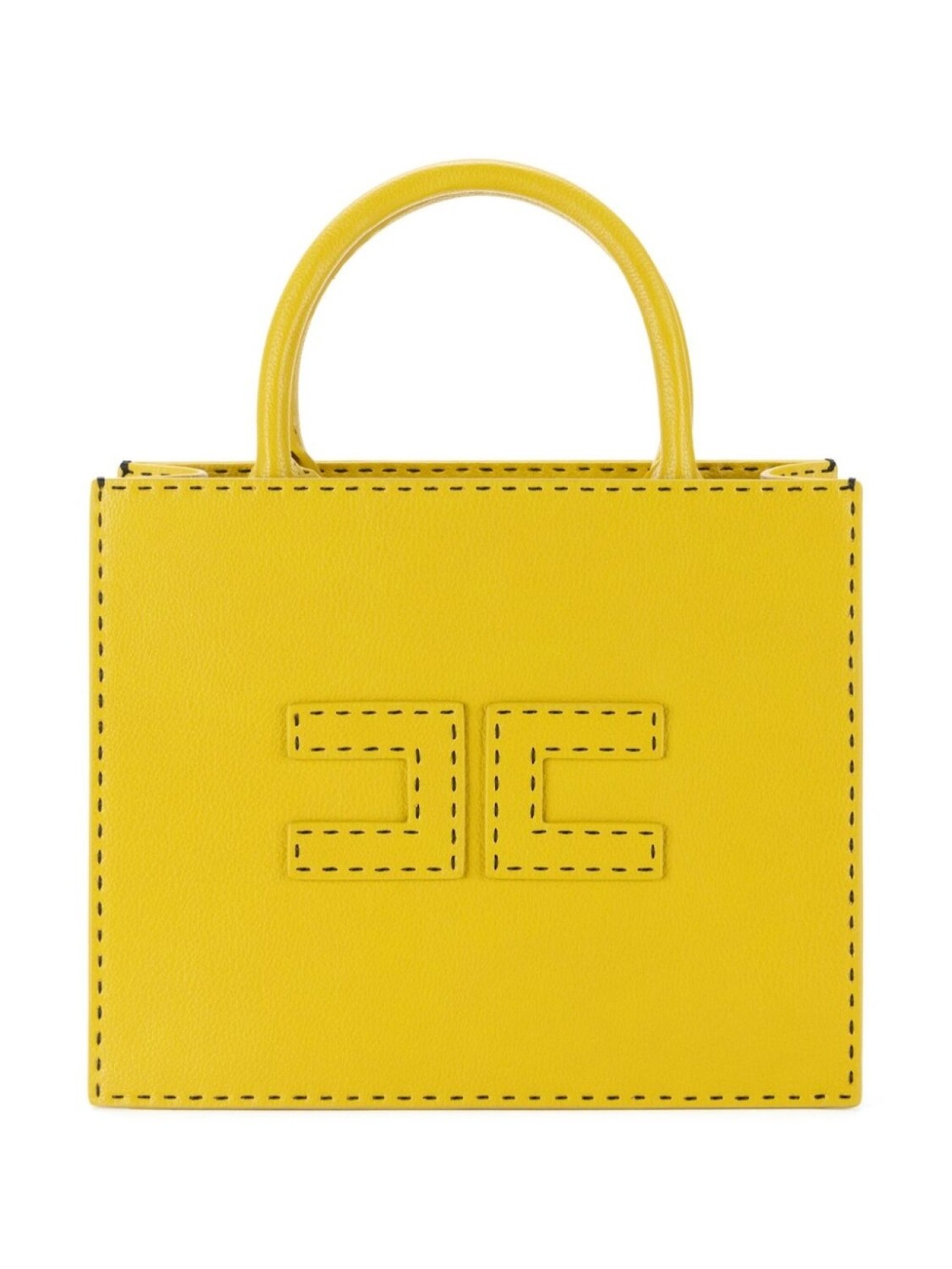 Elisabetta Franchi маленькая сумка-тоут с контрастной строчкой, желтый
Elisabetta Franchi маленькая сумка-тоут с контрастной строчкой, желтый