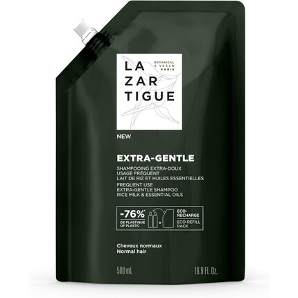 Очень нежный шампунь без сульфатов, растительный, веганский, укрепляет волосы, успокаивает кожу головы Lazartigue
Очень нежный шампунь без сульфатов, растительный, веганский, укрепляет волосы, успокаивает кожу головы Lazartigue