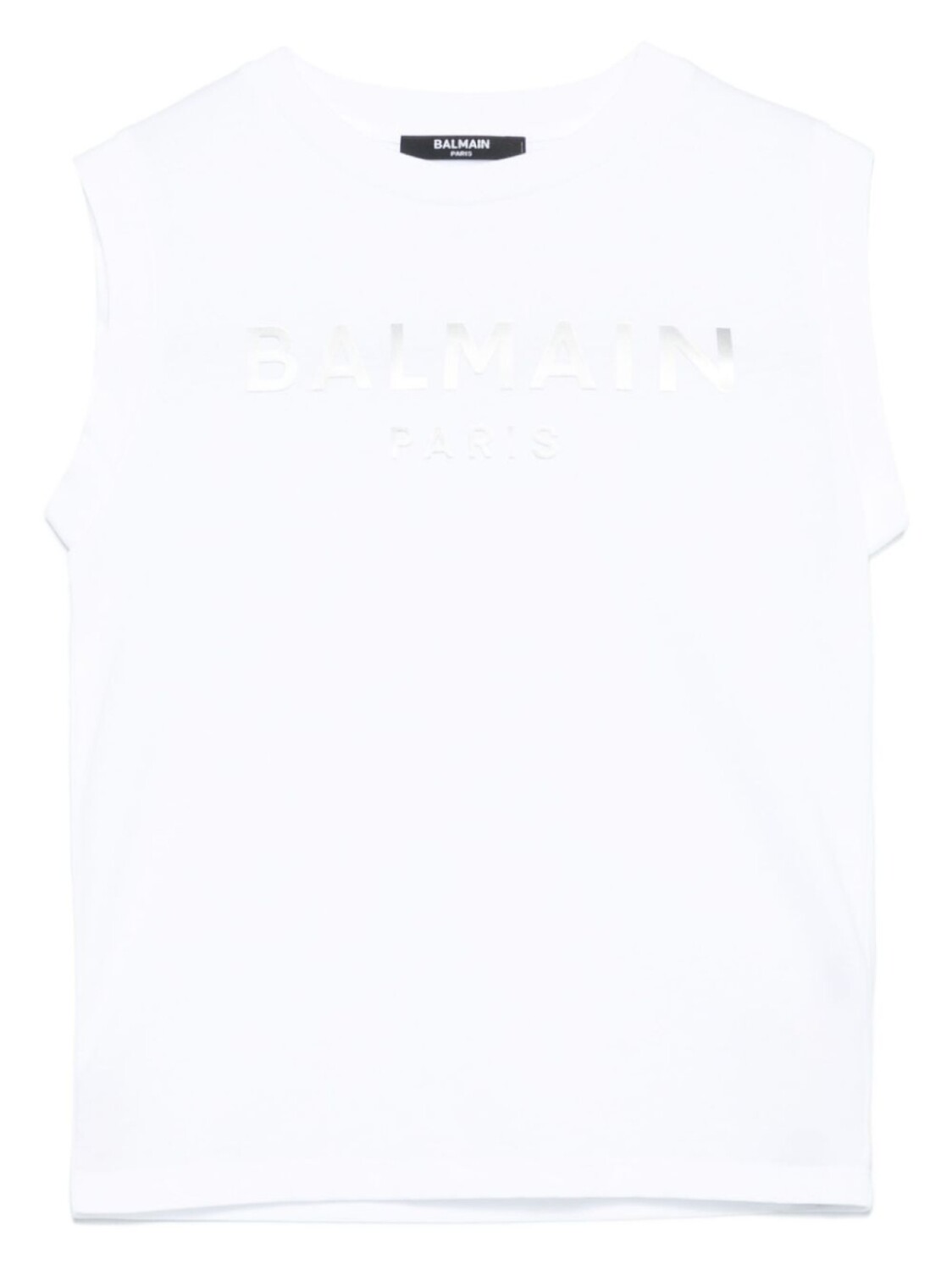 Balmain Kids топ с логотипом, белый
Balmain Kids топ с логотипом, белый