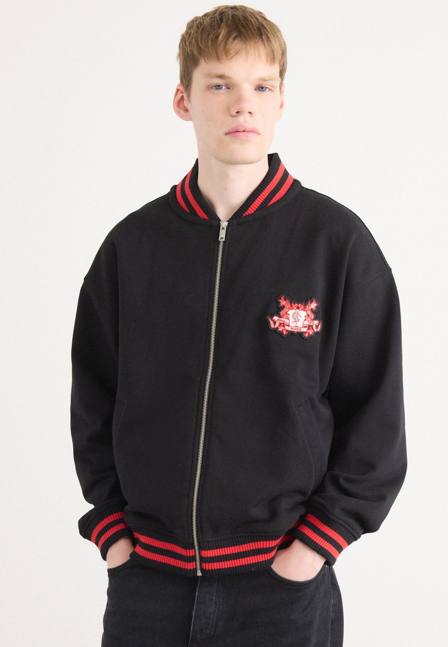 Толстовка HUGO Zip-up sweatshirt, Black
Толстовка HUGO Zip-up sweatshirt, Black