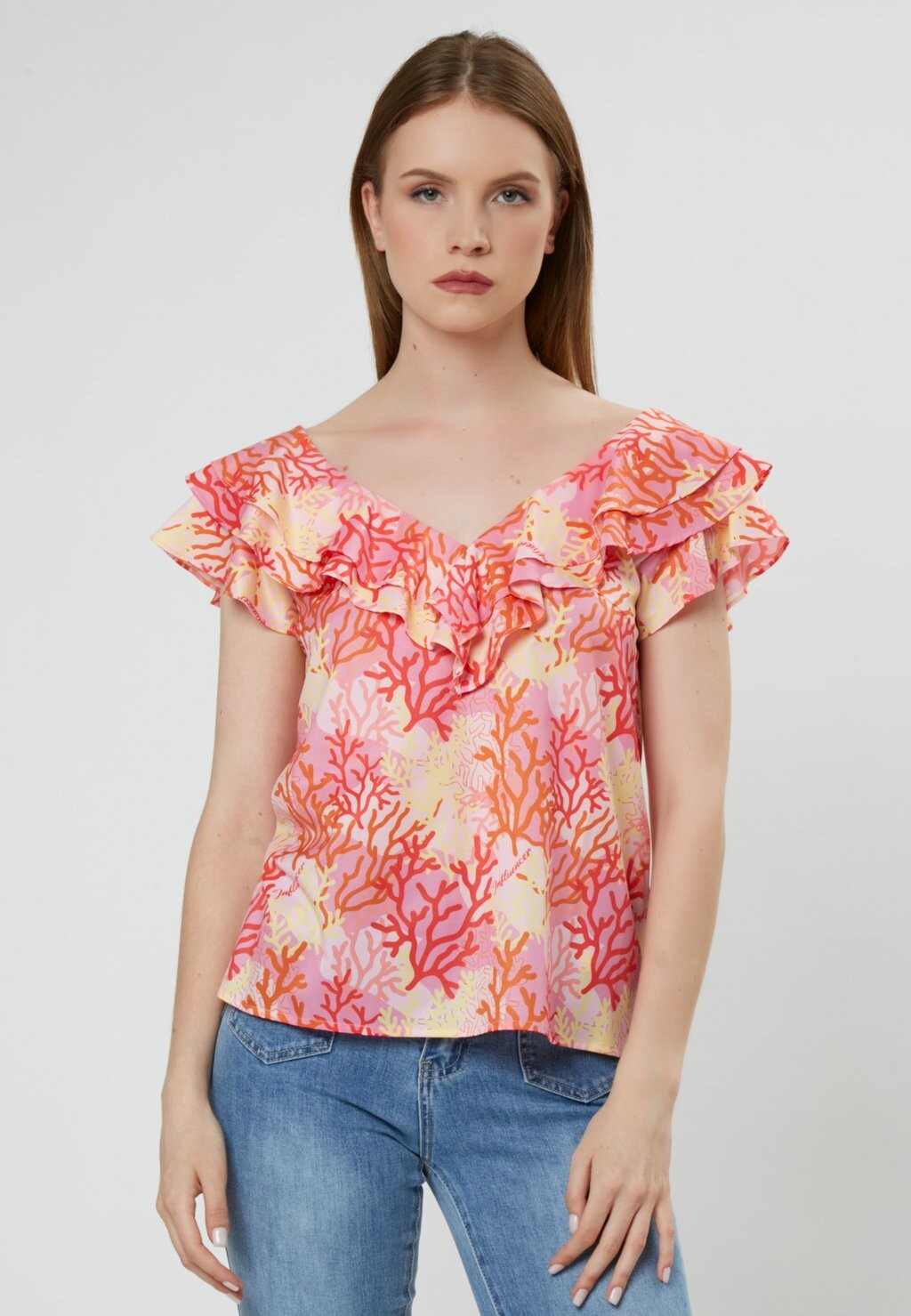 Блузка INFLUENCER, разноцветный
Блузка INFLUENCER, разноцветный