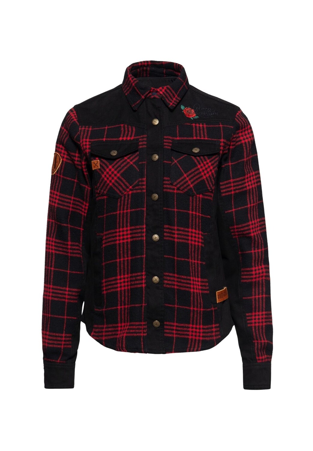 Блузка-рубашка функциональная рубашка функциональная куртка на съемной подкладке из софтшелла Wild One Roses QUEEN KEROSIN, черный
Блузка-рубашка функциональная рубашка функциональная куртка на съемной подкладке из софтшелла Wild One Roses QUEEN KEROSIN, черный