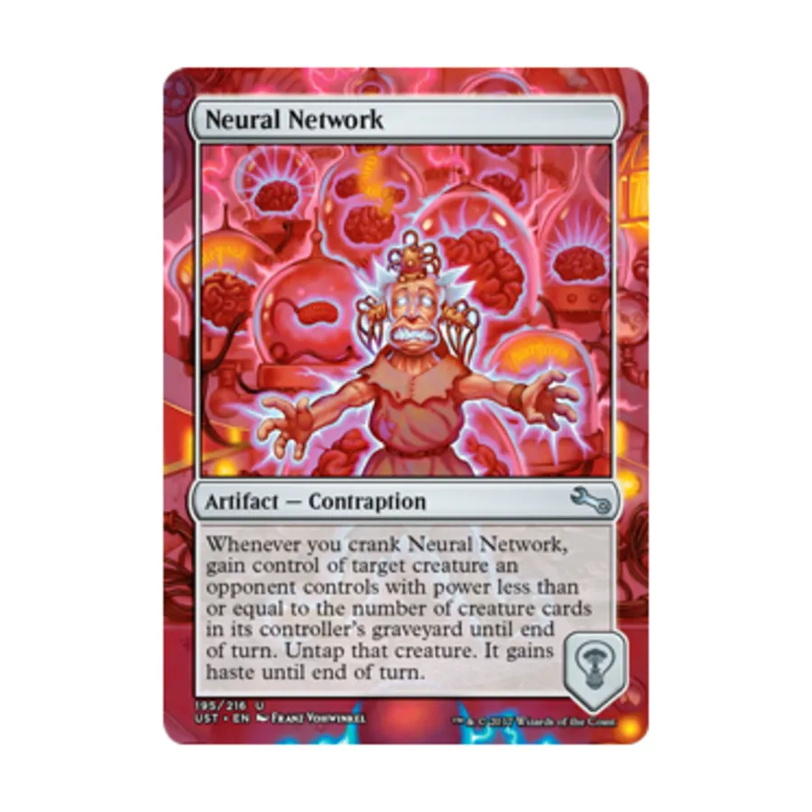 CCG Нейронная сеть (U), MTG - Unstable
CCG Нейронная сеть (U), MTG - Unstable