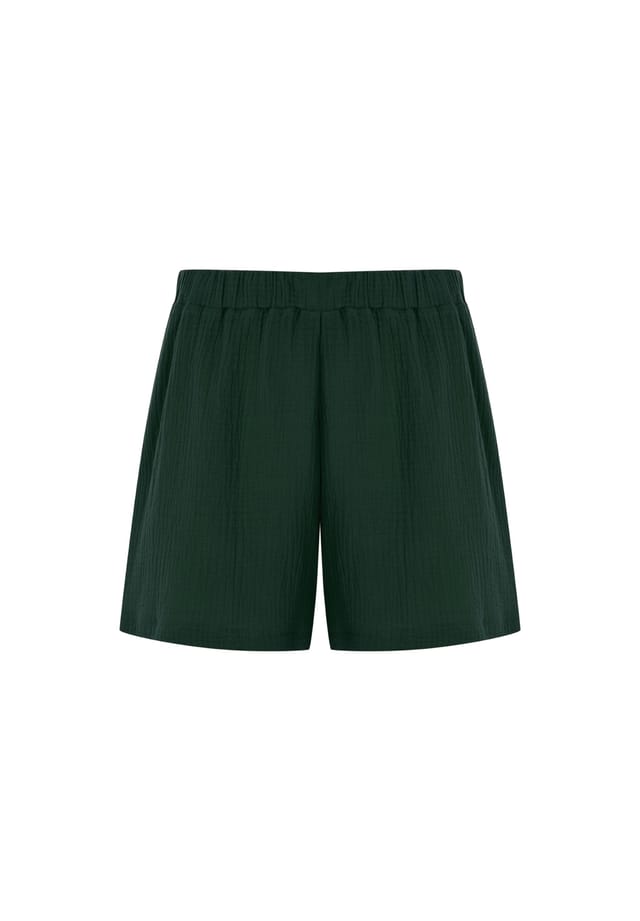 Спортивные шорты Zara в однотонном дизайне Freshlions, зеленый
Спортивные шорты Zara в однотонном дизайне Freshlions, зеленый