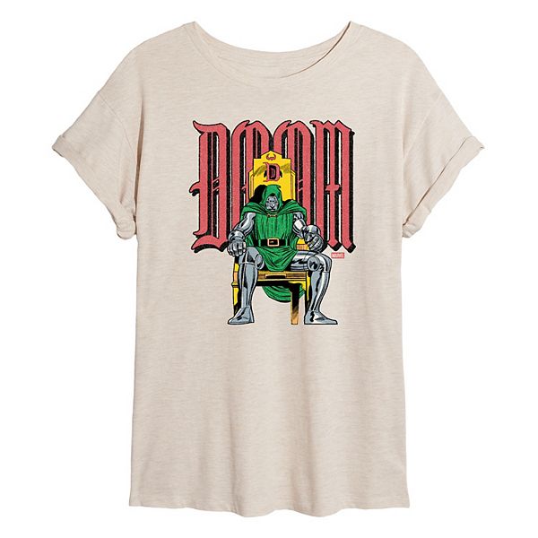 Футболка Juniors' Doctor Doom Throne Distressed Oversized Marvel, Beige
Футболка Juniors' Doctor Doom Throne Distressed Oversized Marvel, Beige