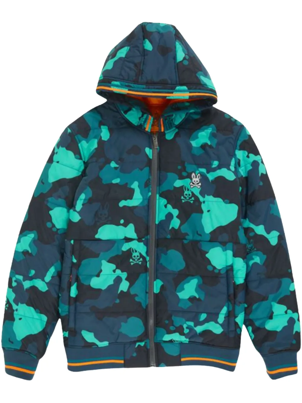 Пуховик Urswick Psycho Bunny, синий 
Пуховик Urswick Psycho Bunny, синий