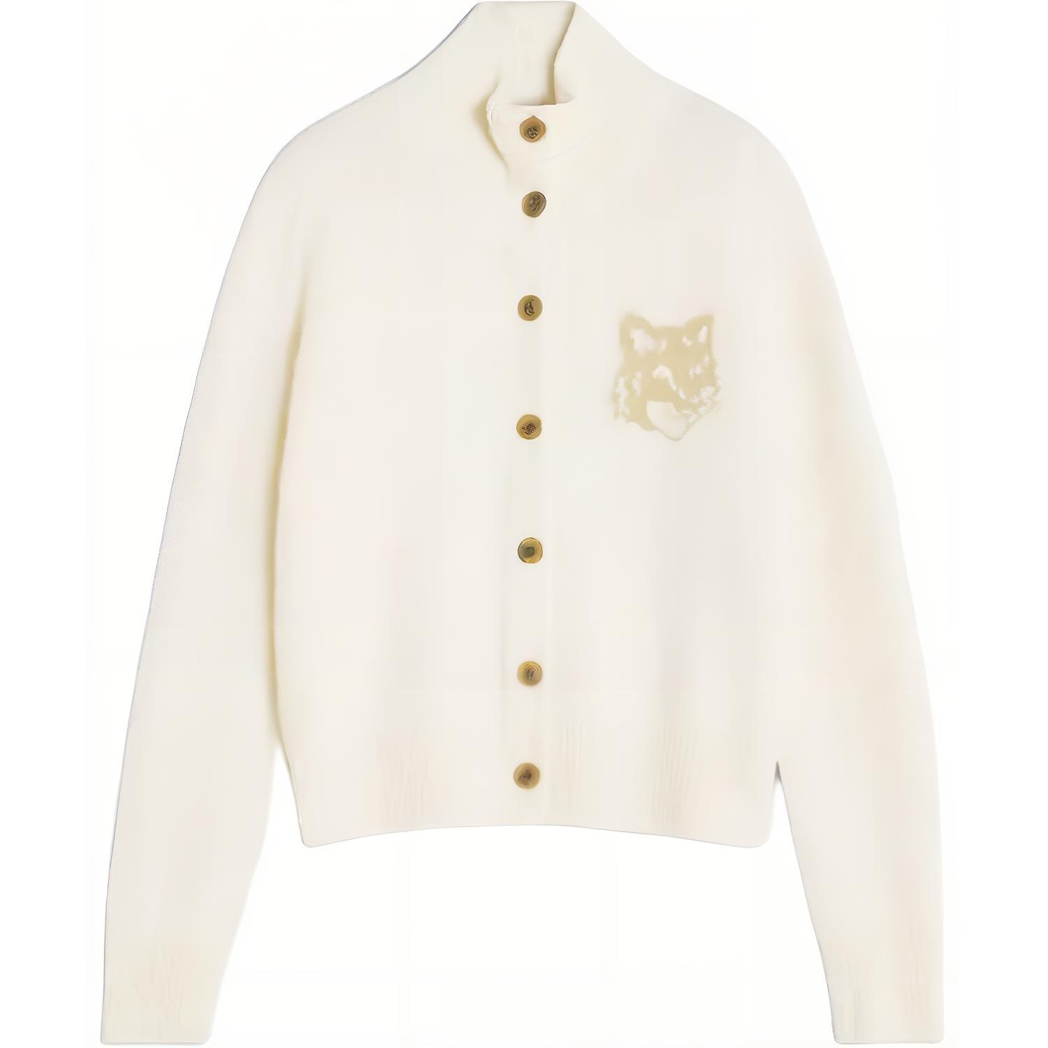 Шерстяной кардиган с лисой от Maison Kitsuné Maison Kitsune, белый
Шерстяной кардиган с лисой от Maison Kitsuné Maison Kitsune, белый