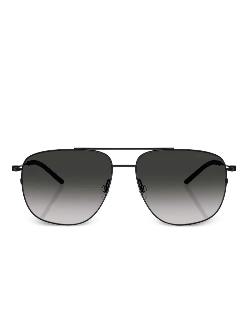 Солнцезащитные очки-пилоты Alumini MONCLER, черный 
Солнцезащитные очки-пилоты Alumini MONCLER, черный