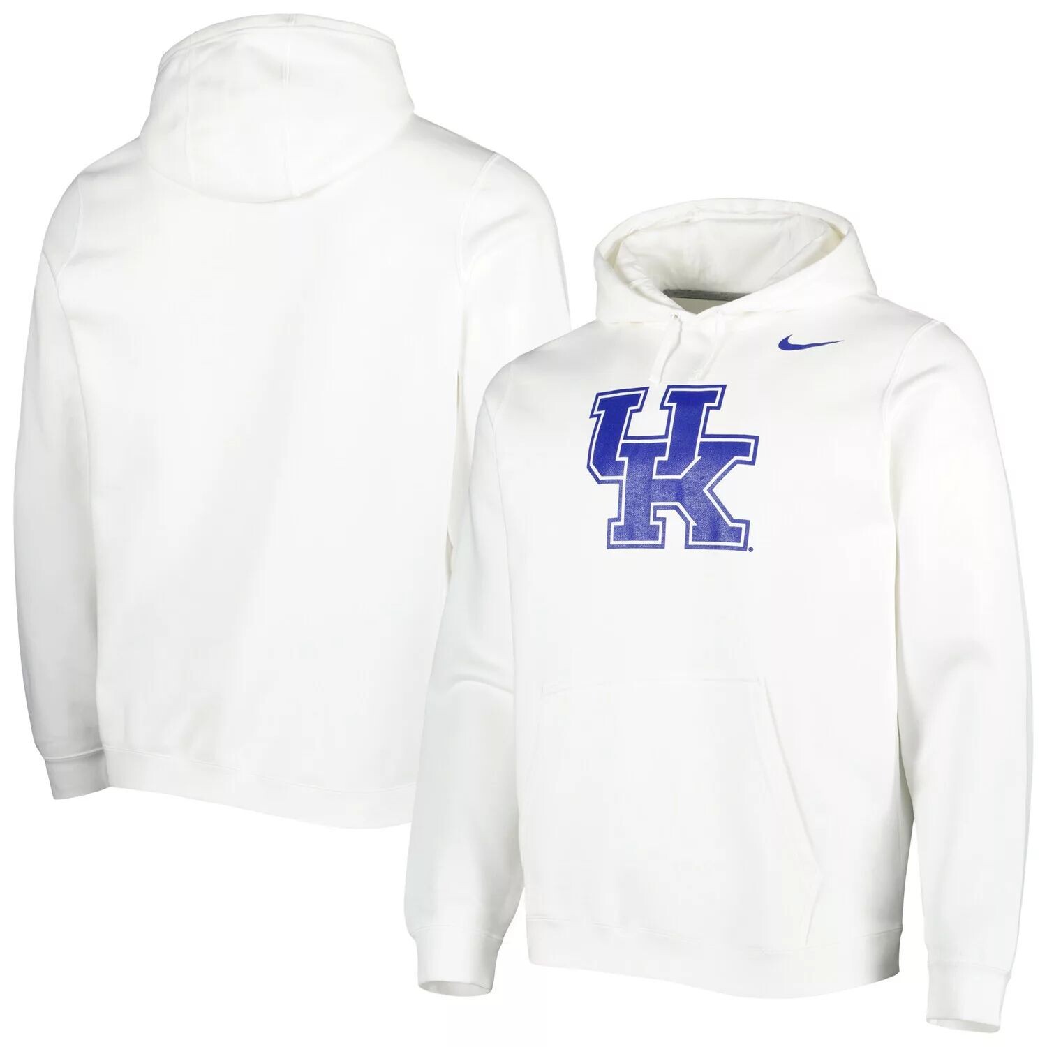 Мужской белый флисовый пуловер с капюшоном и логотипом Kentucky Wildcats Club Nike
Мужской белый флисовый пуловер с капюшоном и логотипом Kentucky Wildcats Club Nike