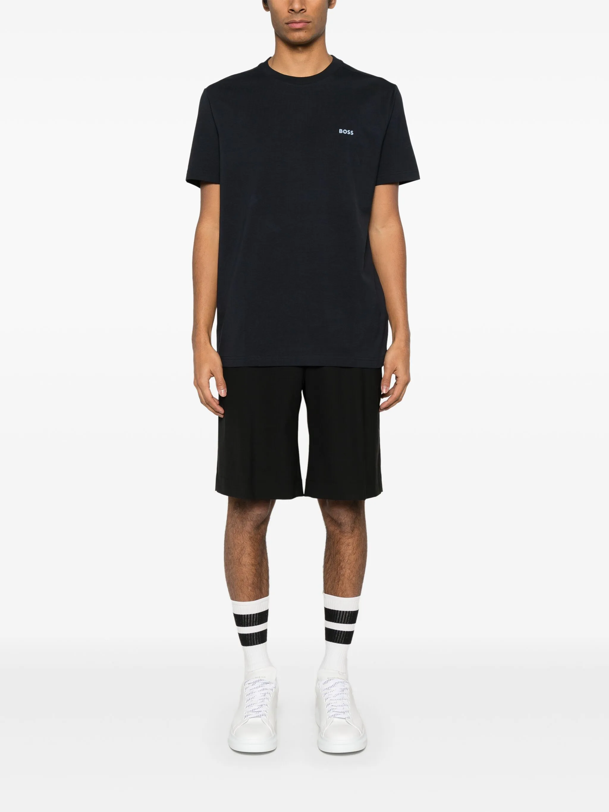 Футболка с логотипом Boss, синий
Футболка с логотипом Boss, синий