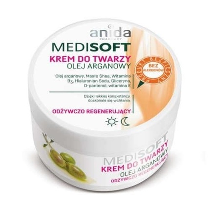 Anida Medisoft Питательный и восстанавливающий крем с аргановым маслом 100 мл Aflofarm
Anida Medisoft Питательный и восстанавливающий крем с аргановым маслом 100 мл Aflofarm