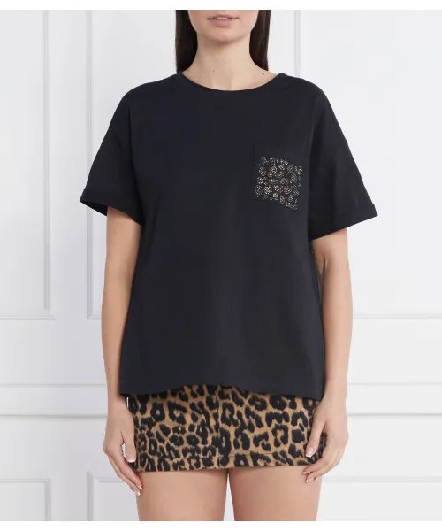 Футболка Relaxed fit Liu Jo, черный
Футболка Relaxed fit Liu Jo, черный