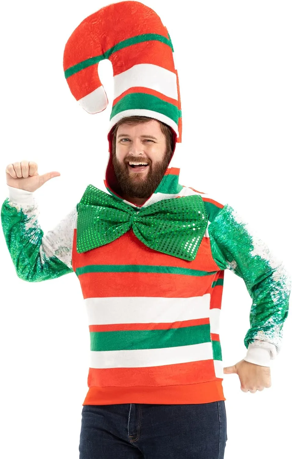 Мужской свитер Ugly Christmas с Сантой и оленями OFF THE RACK
Мужской свитер Ugly Christmas с Сантой и оленями OFF THE RACK