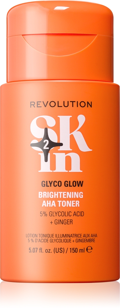 Be Bright Glow 5% гликолевая кислота, осветляющий тоник с альфа-кислотами, очищающий тоник Revolution Skincare, 150 мл
Be Bright Glow 5% гликолевая кислота, осветляющий тоник с альфа-кислотами, очищающий тоник Revolution Skincare, 150 мл