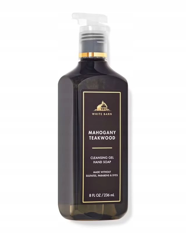 Bath & Body Works Mahogany Teakwood Hand Soap Gel 236 мл
Bath & Body Works Mahogany Teakwood Hand Soap Gel 236 мл
