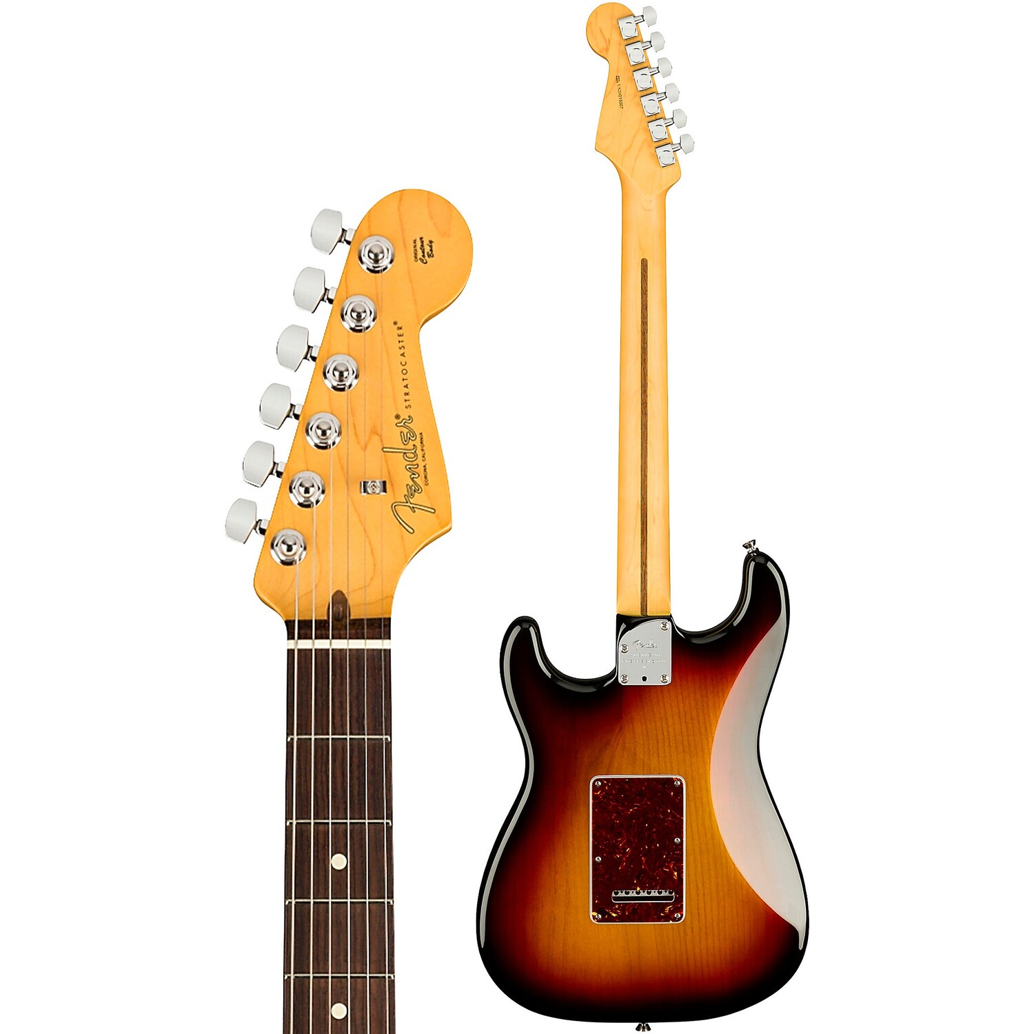 Fender American Professional II Stratocaster HSS Электрогитара с накладкой из палисандра, 3 цвета Sunburst
Fender American Professional II Stratocaster HSS Электрогитара с накладкой из палисандра, 3 цвета Sunburst