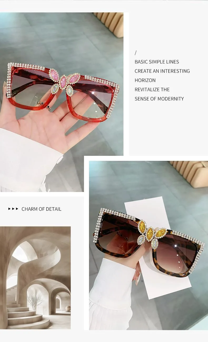 Женские солнцезащитные очки большого размера с бриллиантовой инкрустацией, идеально подходящие для путешествий на открытом воздухе и модных селфи DHJKLUJO, 6
Женские солнцезащитные очки большого размера с бриллиантовой инкрустацией, идеально подходящие для путешествий на открытом воздухе и модных селфи DHJKLUJO, 6