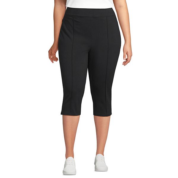 Plus size капри с высокой посадкой и защипами Starfish Lands' End, Black
Plus size капри с высокой посадкой и защипами Starfish Lands' End, Black