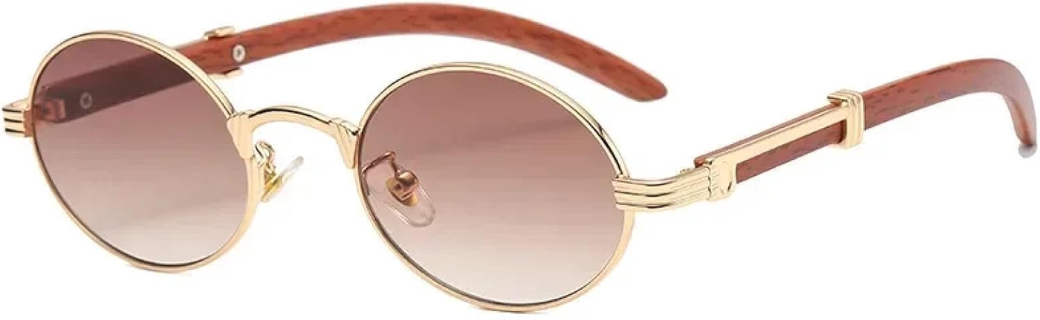 Солнцезащитные очки с защитой от УФ-излучения UV400 | Маленький овальный размер | Для женщин и мужчин | Для занятий спортом на открытом воздухе и вождения DSVIGF, Gold Brown
Солнцезащитные очки с защитой от УФ-излучения UV400 | Маленький овальный размер | Для женщин и мужчин | Для занятий спортом на открытом воздухе и вождения DSVIGF, Gold Brown