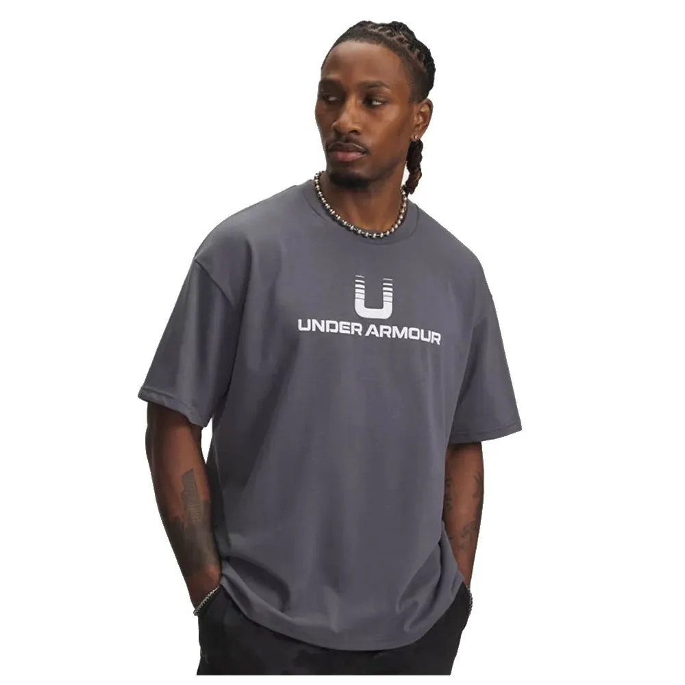 Футболка с коротким рукавом Under Armour HWT U Logo, серый
Футболка с коротким рукавом Under Armour HWT U Logo, серый