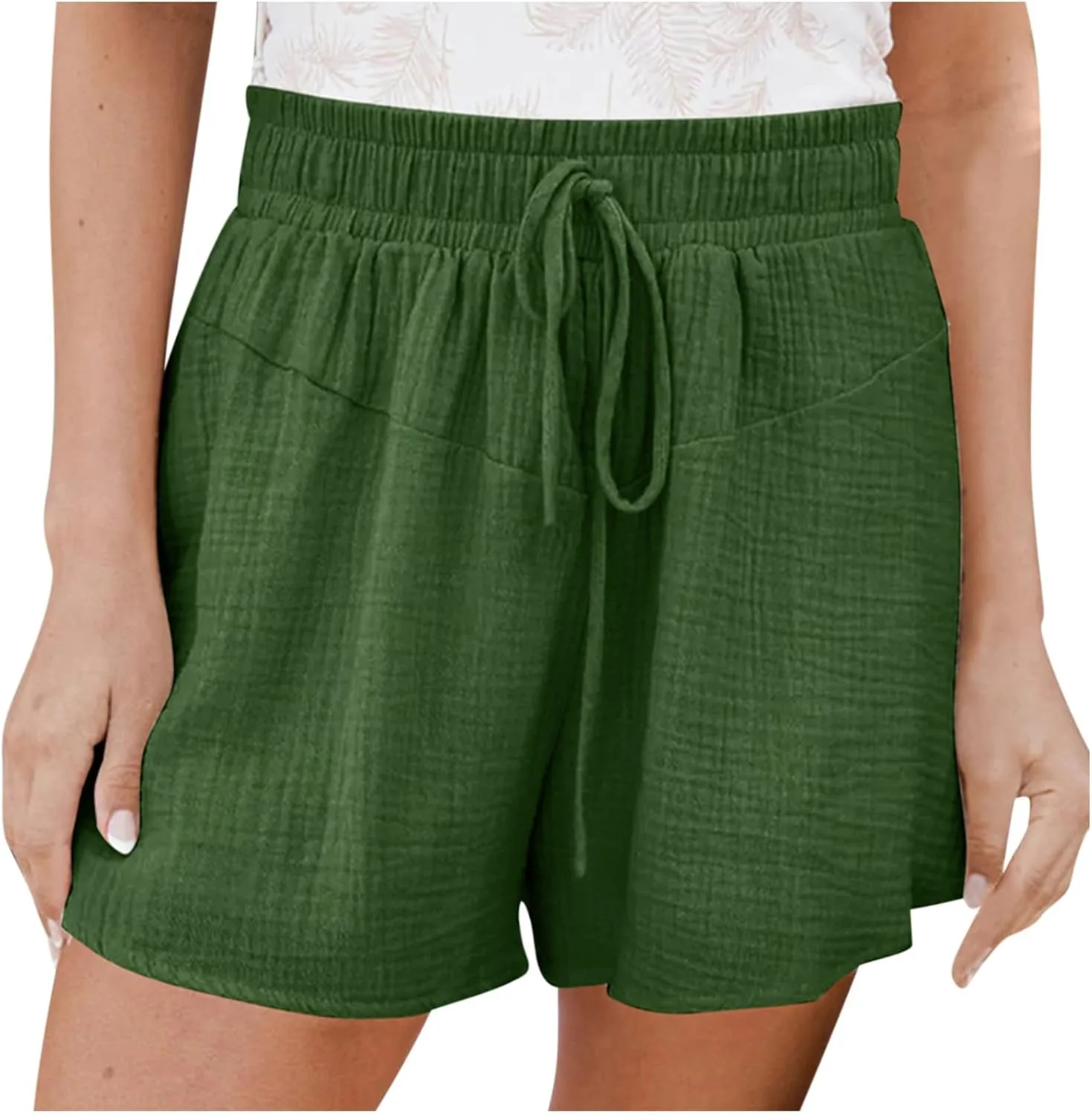 Женские шорты Casual летние хлопковые свободные Comfy Plus Size с карманами
Женские шорты Casual летние хлопковые свободные Comfy Plus Size с карманами