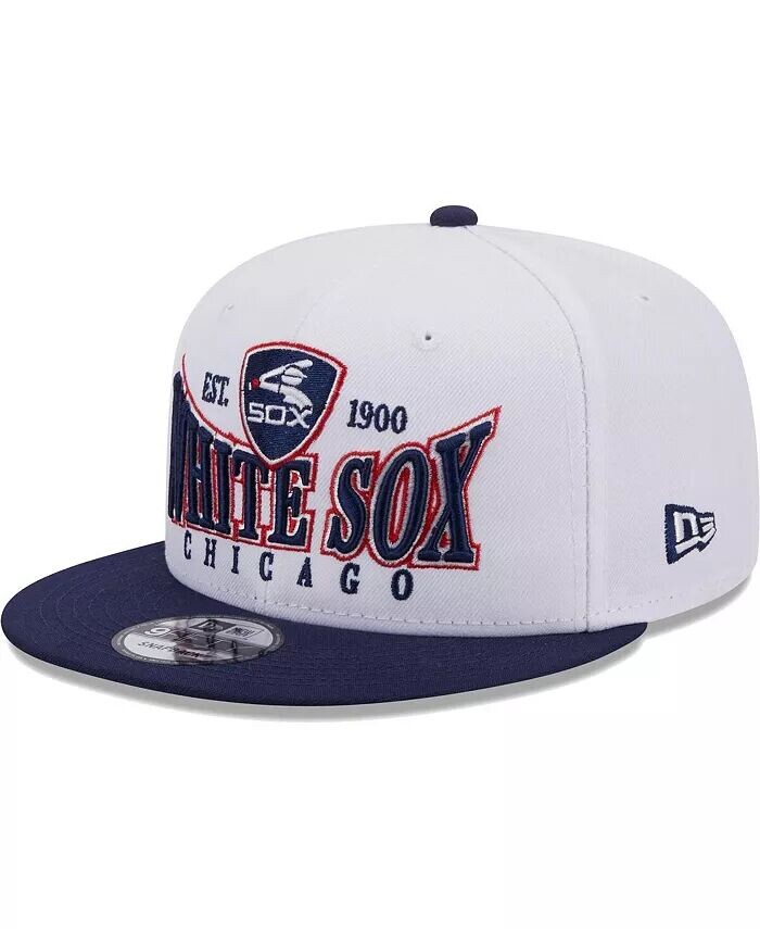 Мужская белая, темно-синяя кепка Chicago White Sox Crest 9FIFTY Snapback New Era, белый
Мужская белая, темно-синяя кепка Chicago White Sox Crest 9FIFTY Snapback New Era, белый