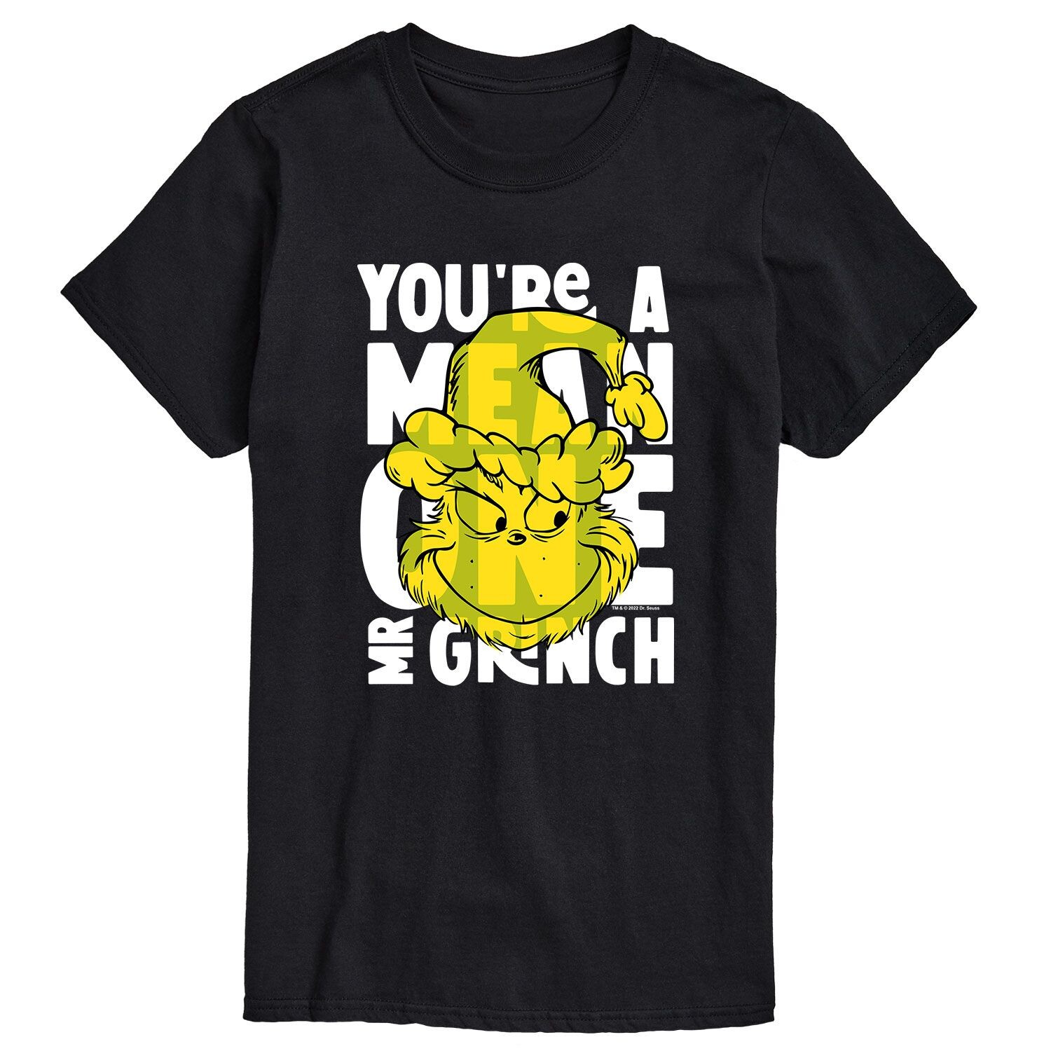 Мужская футболка Dr. Seuss Grinch You're A Mean One Licensed Character
Мужская футболка Dr. Seuss Grinch You're A Mean One Licensed Character
