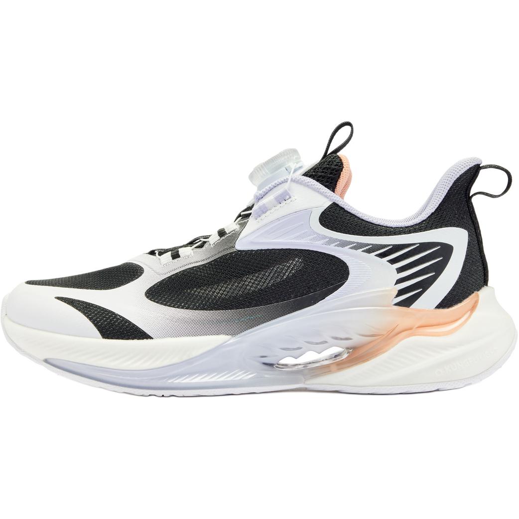 Кроссовки для бега с низким верхом, устойчивые к скольжению, для детей и подростков QIAODAN, черный/фиолетовый 
Кроссовки для бега с низким верхом, устойчивые к скольжению, для детей и подростков QIAODAN, черный/фиолетовый