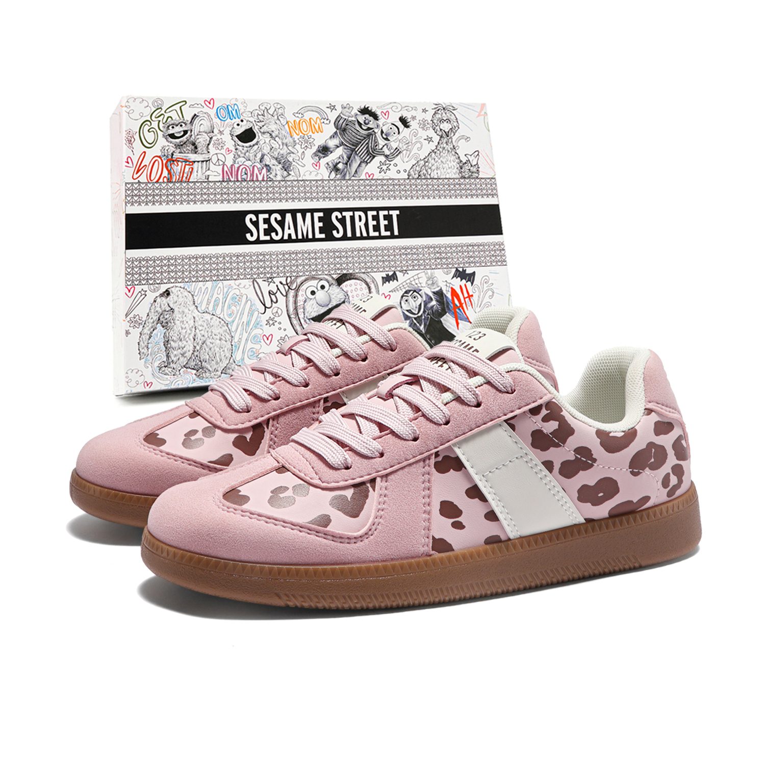 German Army Trainers Unisex SESAME STREET, leopard print розовый
German Army Trainers Unisex SESAME STREET, leopard print розовый