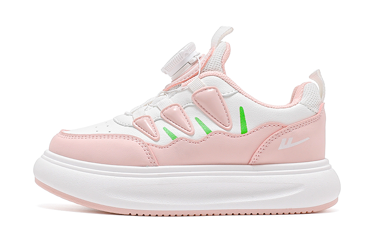 Warrior Детские противоскользящие повседневные туфли, белый/розовый
Warrior Детские противоскользящие повседневные туфли, белый/розовый