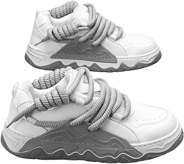 Мужские стильные кроссовки Hhhchpm с контрастной отделкой для скейтборда, удобные, нескользящие, прочные с толстой подошвой, подходят для активного отдыха на открытом воздухе, белый
Мужские стильные кроссовки Hhhchpm с контрастной отделкой для скейтборда, удобные, нескользящие, прочные с толстой подошвой, подходят для активного отдыха на открытом воздухе, белый