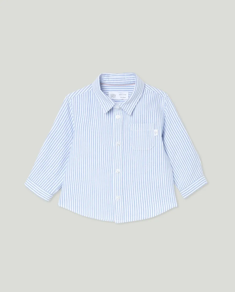 Длинный рукав оксфордская рубашка в тонкую полоску для мальчика Baby El Corte Inglés, синий
Длинный рукав оксфордская рубашка в тонкую полоску для мальчика Baby El Corte Inglés, синий