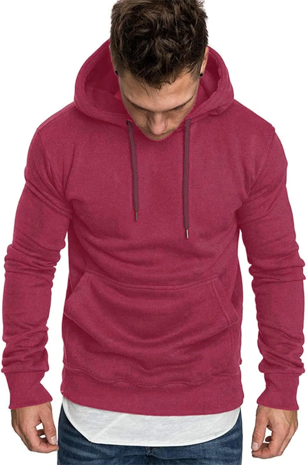 Мужской худи с длинным рукавом и карманом YOOJOO
Мужской худи с длинным рукавом и карманом YOOJOO