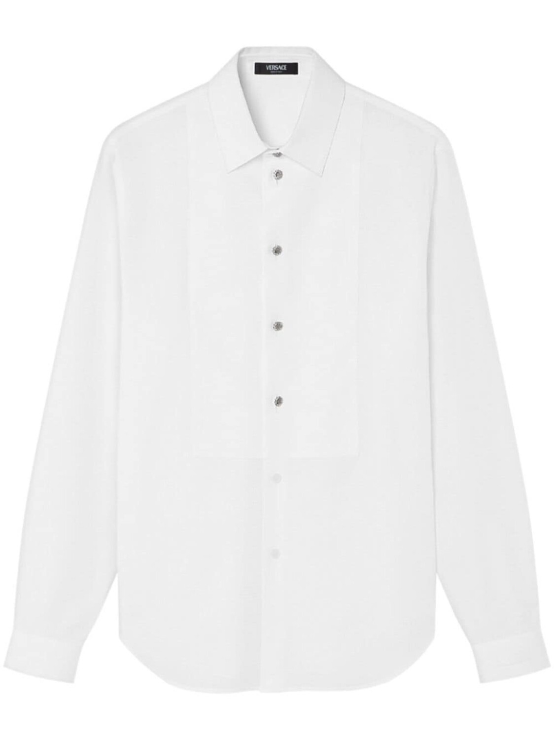 Рубашка Versace Crystal Piqué в деловом стиле, белый
Рубашка Versace Crystal Piqué в деловом стиле, белый