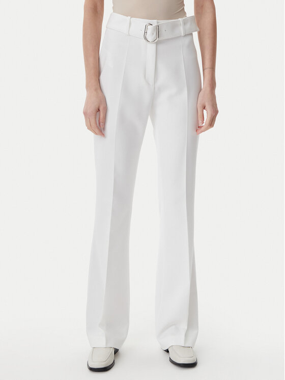 Расклешенные брюки 50537602 Hugo, белый
Расклешенные брюки 50537602 Hugo, белый