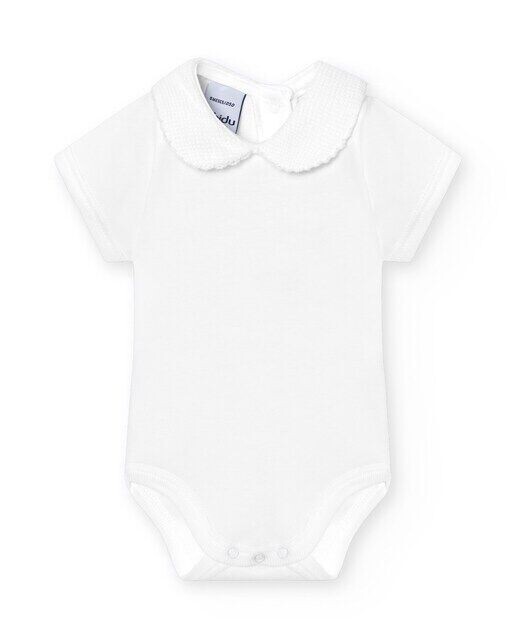 Комплект из 2 детских боди с короткими рукавами и воротником пике Babidú, бежевый
Комплект из 2 детских боди с короткими рукавами и воротником пике Babidú, бежевый