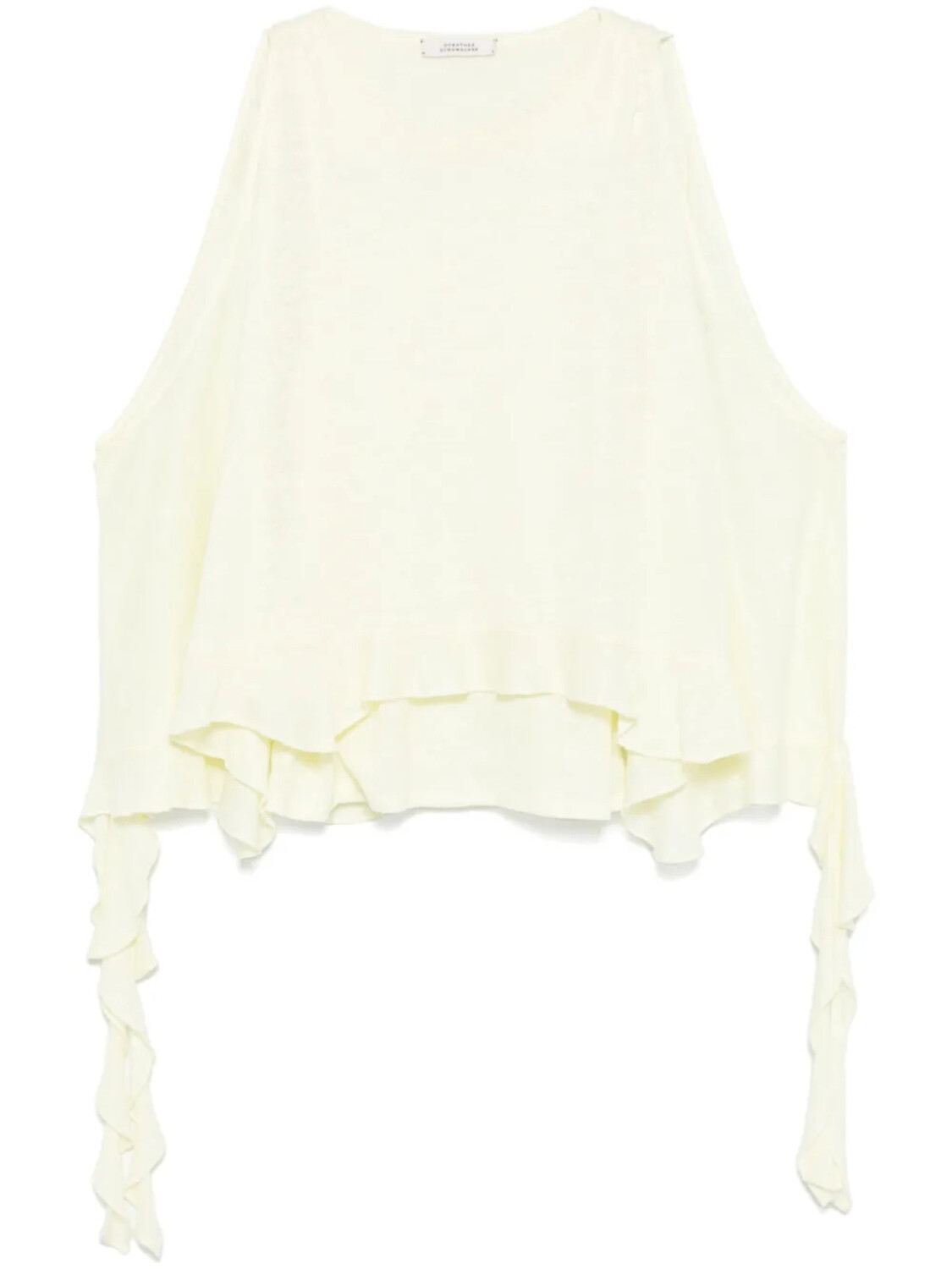 Dorothee Schumacher топ с оборками, желтый
Dorothee Schumacher топ с оборками, желтый