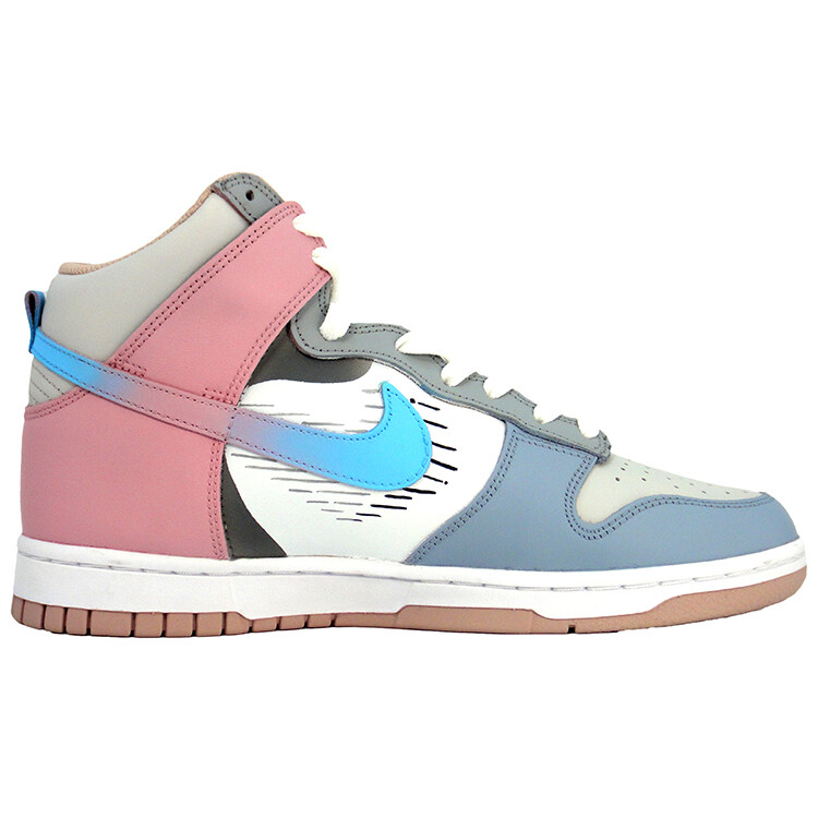 Кроссовки Nike Dunk Skateboarding Shoes Women's High-top White, светло-серый
Кроссовки Nike Dunk Skateboarding Shoes Women's High-top White, светло-серый