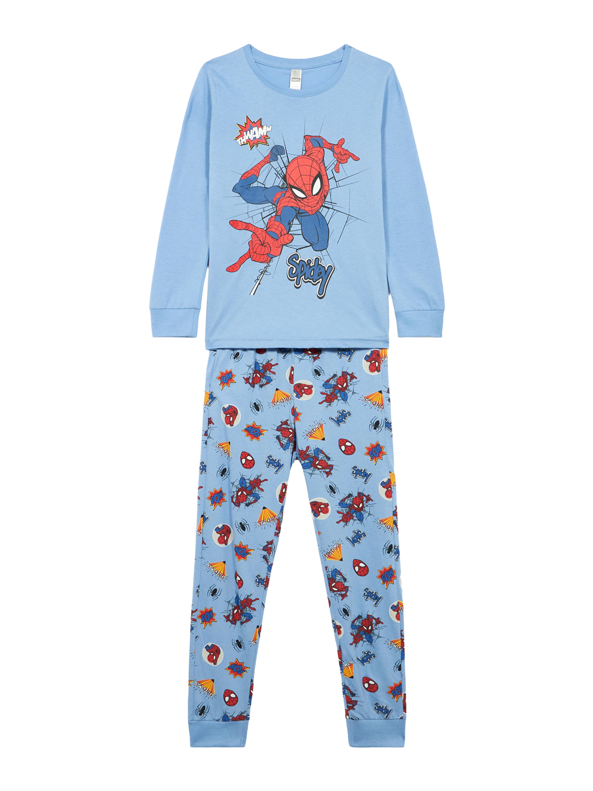 Lindex Пижама 'Spiderman' в синем, светло-голубом цвете
Lindex Пижама 'Spiderman' в синем, светло-голубом цвете