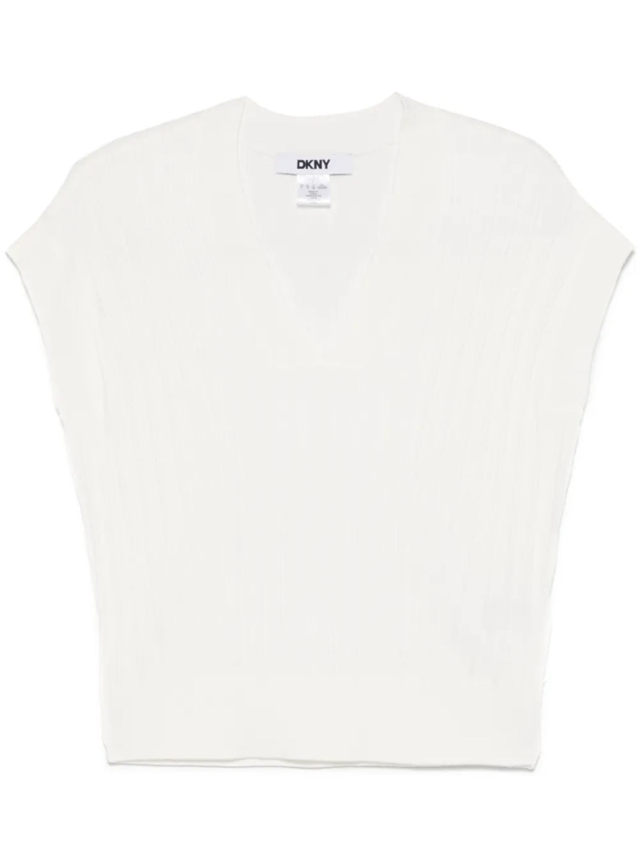 Жилет в рубчик DKNY, нейтральный
Жилет в рубчик DKNY, нейтральный