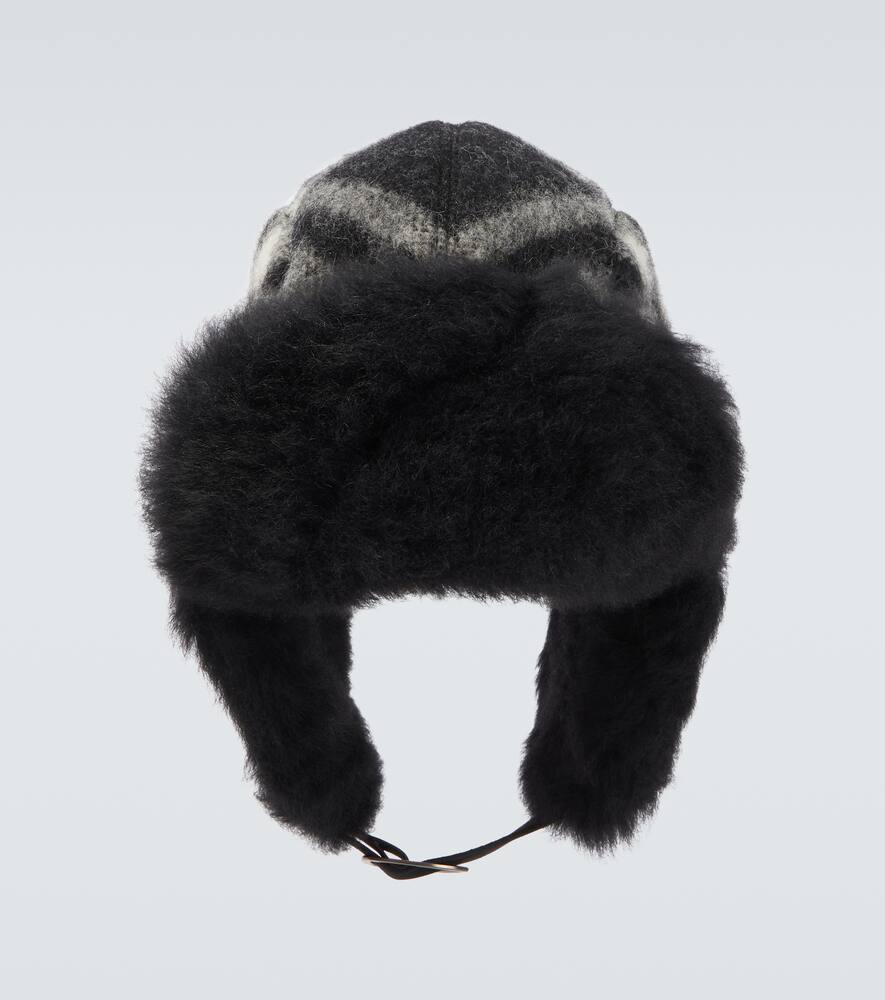 Шерстяная шапка с отделкой из овчины Burberry, Black
Шерстяная шапка с отделкой из овчины Burberry, Black