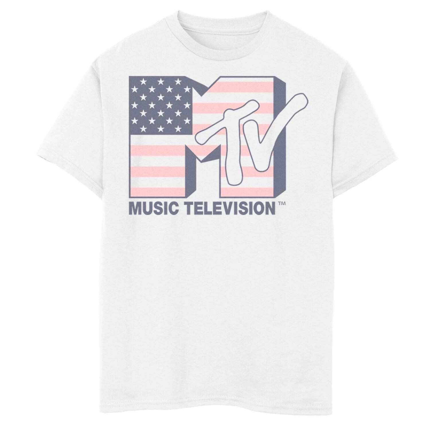 Футболка с логотипом MTV и рисунком американского флага для мальчиков 8–20 лет Licensed Character
Футболка с логотипом MTV и рисунком американского флага для мальчиков 8–20 лет Licensed Character