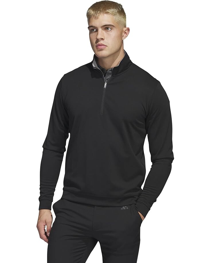 Пуловер adidas Golf Elevated 1/4 Zip Pullover, черный
Пуловер adidas Golf Elevated 1/4 Zip Pullover, черный