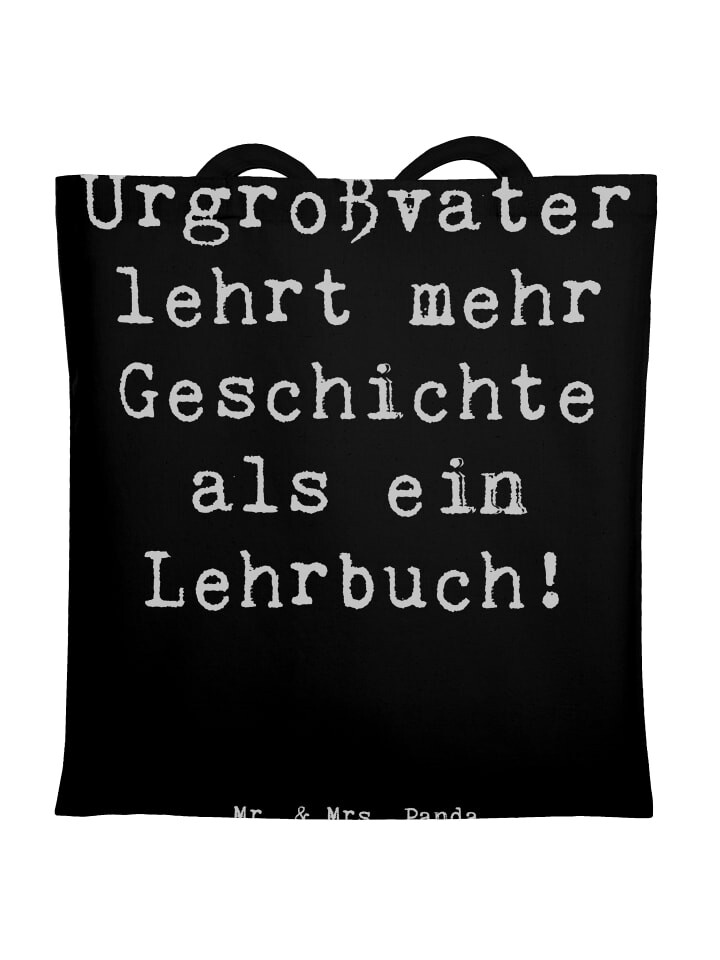 Сумка для переноски Mr & Mrs Panda Urgroßvater Geschichten, черный 
Сумка для переноски Mr & Mrs Panda Urgroßvater Geschichten, черный