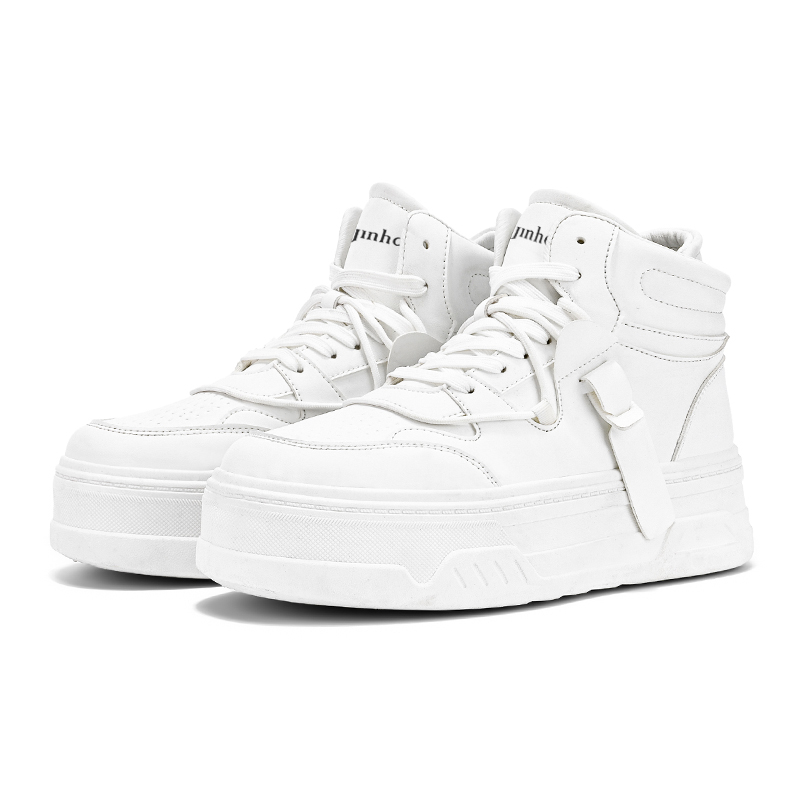 Мужские противоскользящие износостойкие высокие кроссовки для скейтбординга Jinho, White
Мужские противоскользящие износостойкие высокие кроссовки для скейтбординга Jinho, White